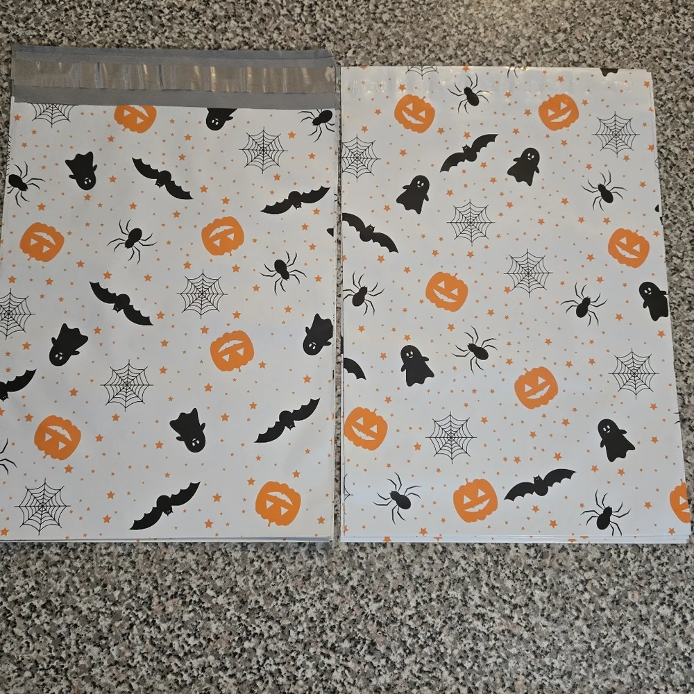 Halloween Themed 10x13 Poly Mailers